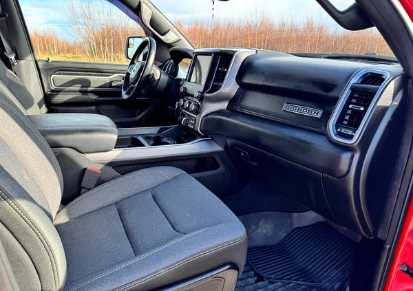 Dodge RAM cena 185000 przebieg: 58000, rok produkcji 2021 z Chojnice małe 121